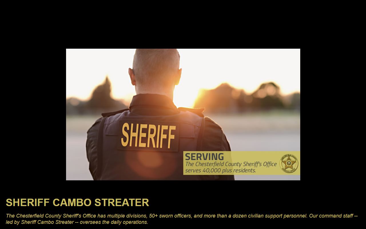 Chesterfield County Sheriff's Office building