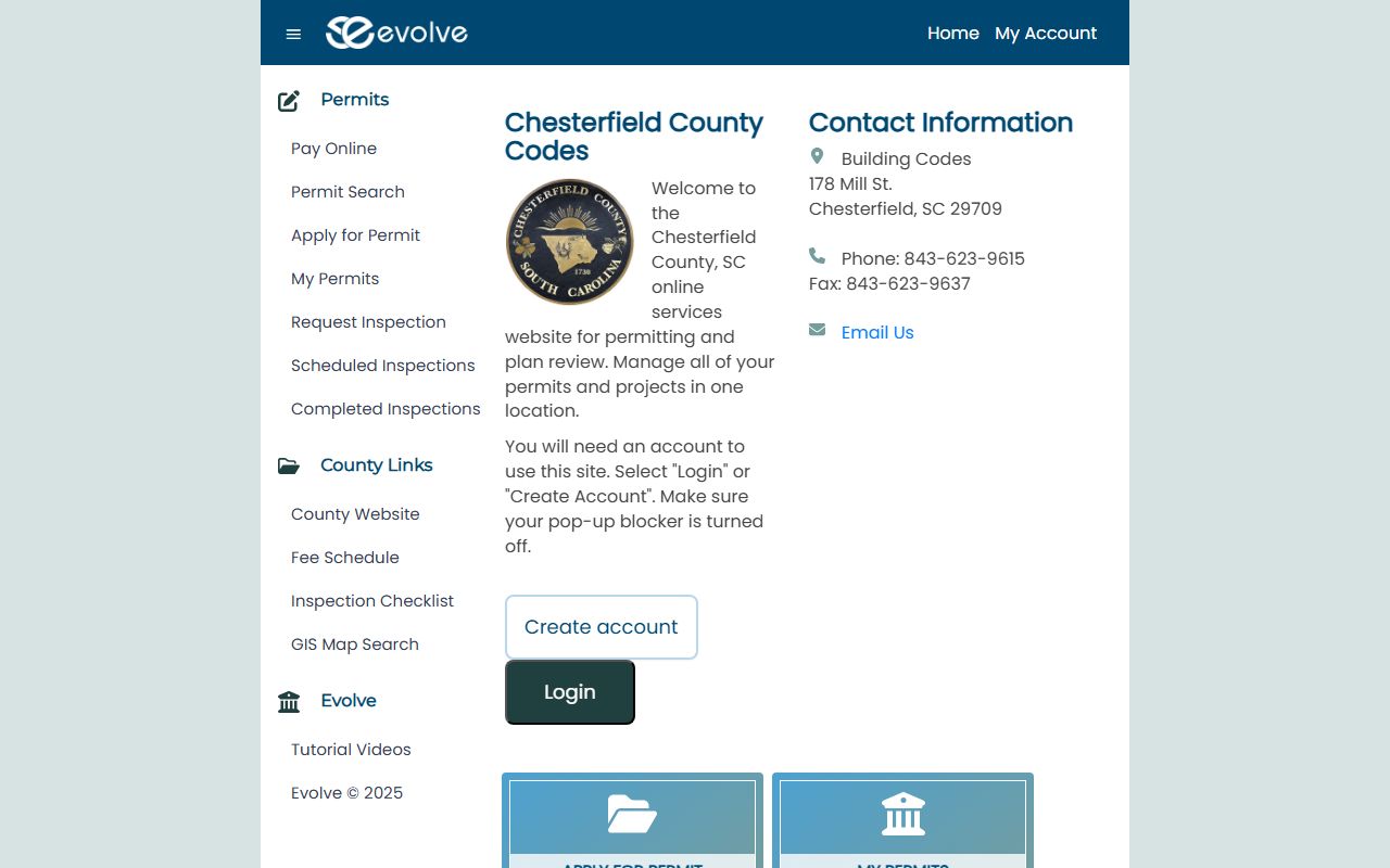 Chesterfield County Coroner office building