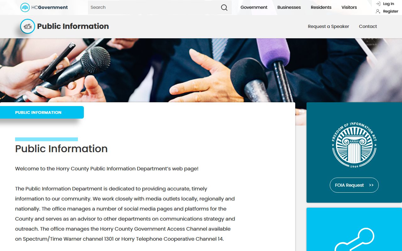 Horry County arrest records and booking search resources