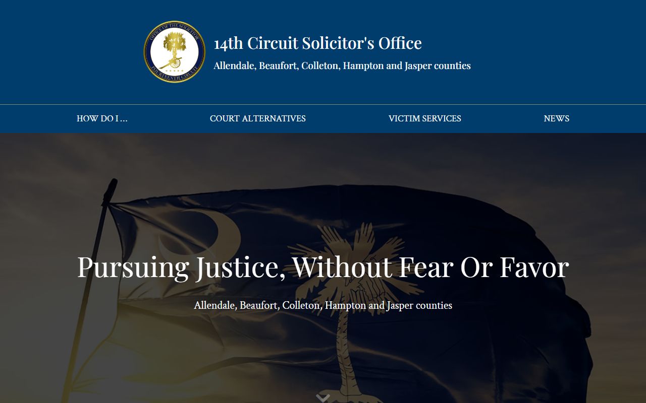 14th Judicial Circuit Solicitor's Office serving Jasper County