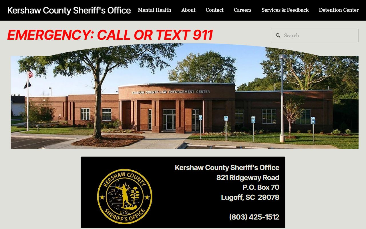 Kershaw County public records and FOIA request options