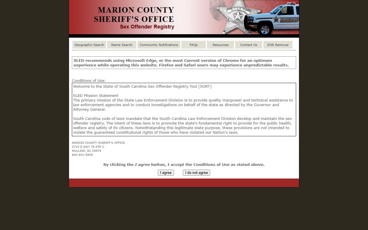 Marion County public safety resources