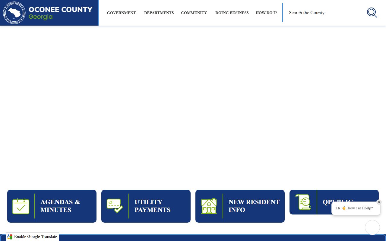 Oconee County Sheriff's Office Public Services Portal